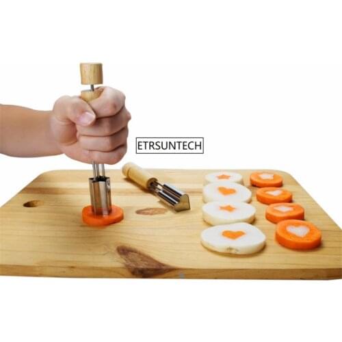 100pcs Stainless Steel Vegetable Fruit Cutter Cake Biscuit Baking Star Heart Mould DIY Cake Decorating Tools