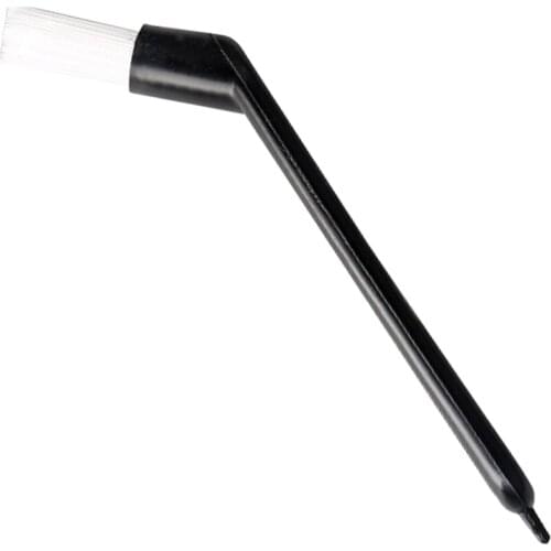 2 Pcs Coffee Machine Group Head Plastic Cleaning Brush Coffee Grime Cleaning Tool Black