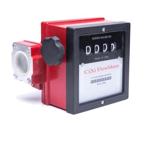 40~110 L/min Flow Range 1.5'' Inch Thread Connection Aluminium Alloy Material Flow Meter Fuel