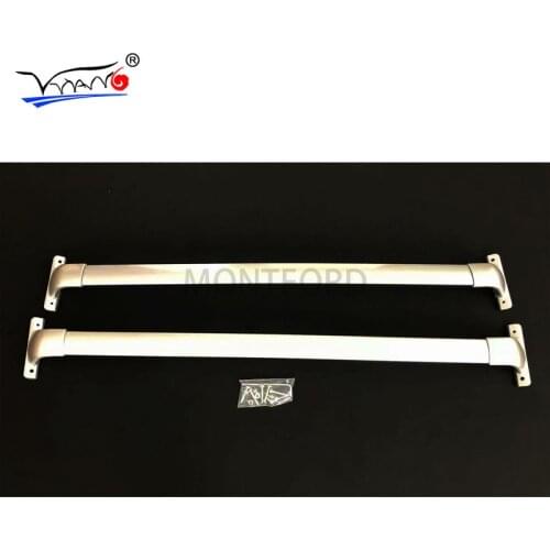 Car Styling For Infiniti QX60 2015-2018 Aluminum Alloy Side Bars Cross Rails Roof Rack Luggage Carrier Rack 2Pcs