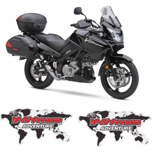 Panniers Luggage Aluminium Box Case For Suzuki V-STROM DL 1000 650 250 SPORT ADVENTURE TOURER Motorcycle Sticker VSTROM