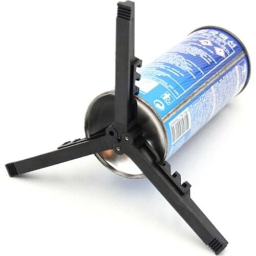 Hot Outdoor Camping Gas Tank Stove Base Holder Cartridge Canister Tripod Bracket Bottle Shelf Tilting prevention Stand