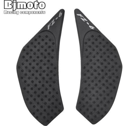 For Yamaha FZ-6N 2006 2007 2008 2009 2010 Motorcycle Sticker Anti slip Fuel Tank Pad Side Gas Knee Grip Tank Protective Pad