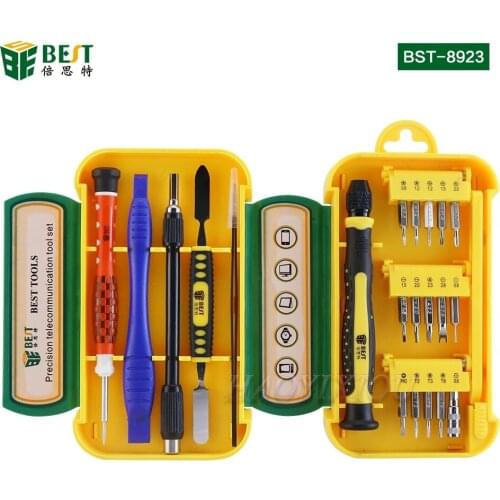 BST-8923 Factory price hot selling cell phone repair tool kit mobile repairing tool kit or iphone Tablets