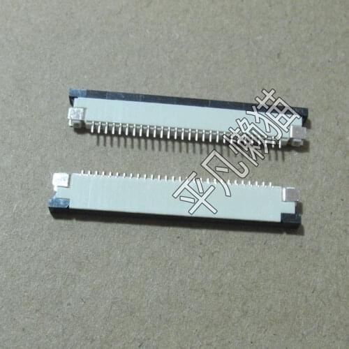 FPC 28-pin 1.0MM pitch Top connection Pull-out socket Notebook Start-up touch keyboard buckle seat