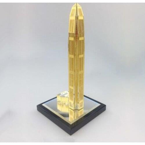 Crystal building model decoration business souvenir of Shenzhen Ping'an Building