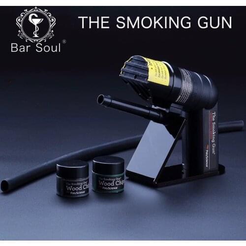 Bar Soul Cocktail Smoking Gun Molecular Gastronomy Smoker Molecular Cuisine Smoker Set Professional Bartender Tools
