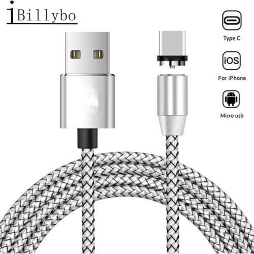 Magnetic Cable For Samsung Note 10 S9 S8 S10 A60 A30 A50 Oppo Reno Z OnePlus 5 6 Pro Type C Magnet Charge Wire USB Fast Charger