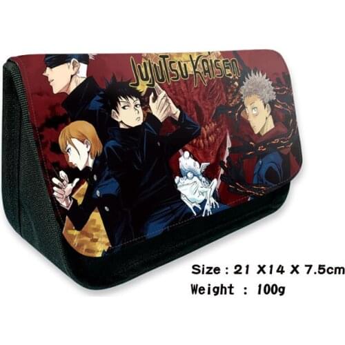 LISM Jujutsu A253180 Fashion Anime Makeup Bag Handbag School Pen Storage Bags Unisex Gifts NEW