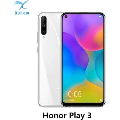 Original HONOR Play 3 honor play3 Mobile phone 6.39" Kirin710F Octa Core Android 9.0 Face Recognition GPU Turbo Cellphones