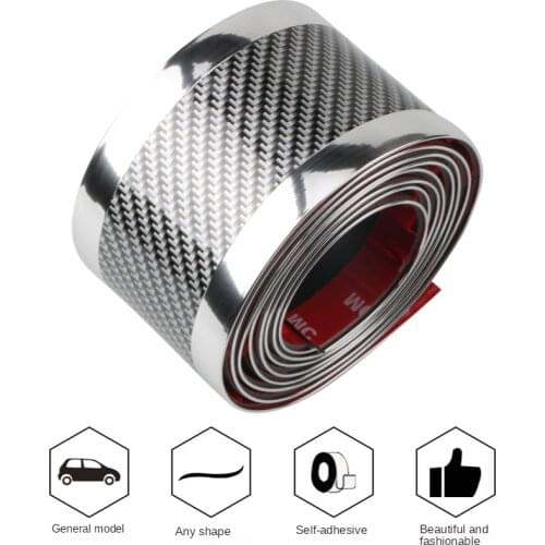 2.5m Door Sill Protector Edge Guard Styling Sticker Rubber Styling Mouldings Strip Rubber for Car Door Pedal Trim Bumper