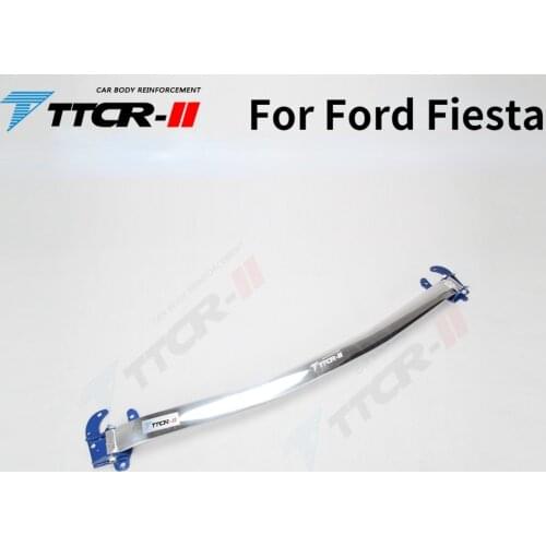 TTCR-II Suspension Strut Bar for Ford Fiesta Car Styling Accessories Stabilizer Bar Aluminum Alloy Bar Tension Rod