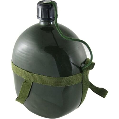 SZ-LGFM-Hiking 2.5L Capacity Military Canteen Kettle w Shoulder Strap