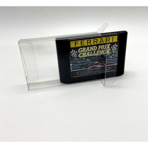 PET Display box Collection box Protection box for Sega MD game nude card