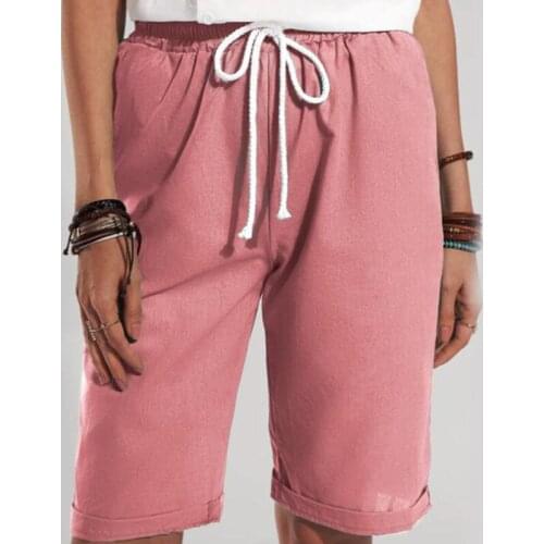 Womens Solid High Waist Harem Pants Capris Clothing 2XL Summer Beach Womens Trousers Spring Black Casual Loose Women Clothes