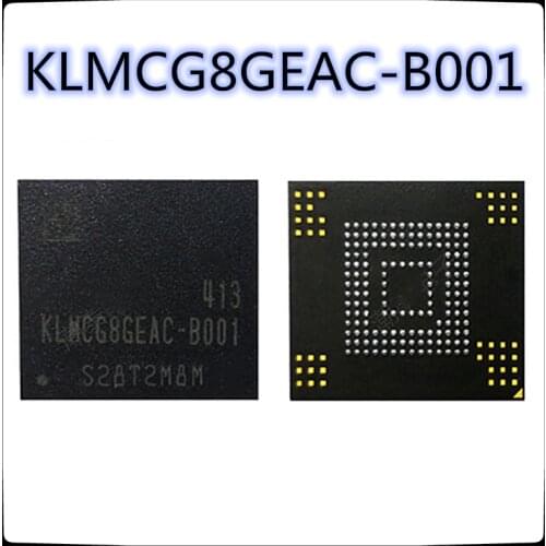 1PCS-10PCS) KLMCG8GEAC-B001 BGA-153 ball, 64G, EMMC, mobile phone font, memory storage IC chip New and original