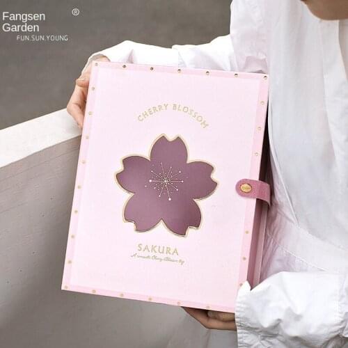 2020 new cherry blossom Valentines Day gift box packaging cosmetics skincare jewelry box Party Favors gift for Guests