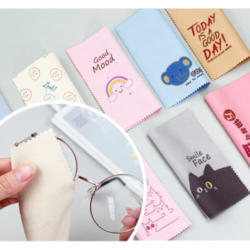 3 pcs/lot High Quality Glasses Cleaner 15*15cm Flannel Glasses Cleaning Soft Cloth For Lens Phone Screen Cleaning Wipes