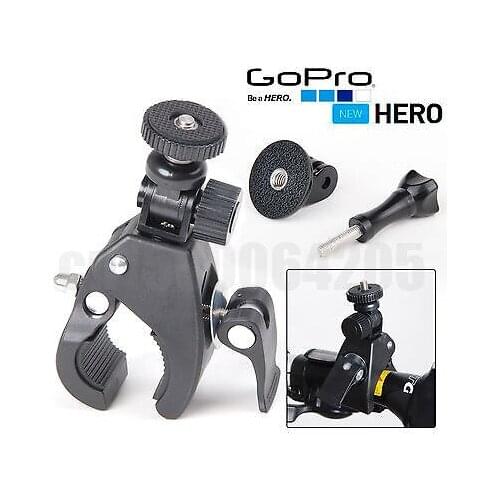 3 in 1 Gopro screw Hero 4 3+3 2 Accessory Bike Bicycle Motorcycle Handlebar Tripod Mount Holder