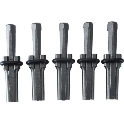 5 Set 9/16 inch Plug Wedges Feather Shims Concrete Rock Stone Splitter Hand Tools 14Mm