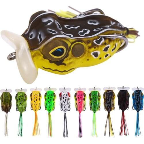 6cm 12.1g Bionic Frog Hard Bait Fishing Lure Simulation Minnow Fishing Wobblers Crankbait Pesca Insect Soft Baits Fishing Lure