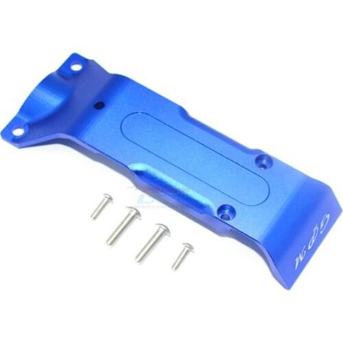 Aluminum rear bottom guard plate GPM For TRAXXAS E REVO 2.0 86086-4-piece ER2331R