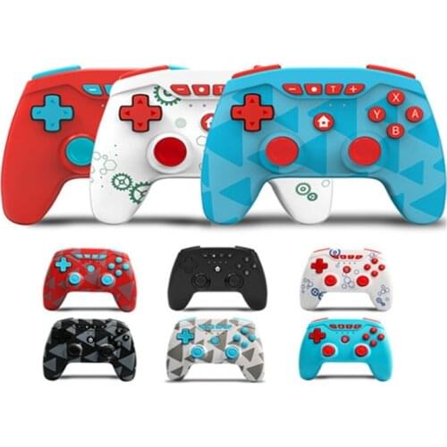 Double Vibration Six Axis Wireless Gaming Remote Control Joystick Gamepad With Wake-up Game Controller For Switch Pro