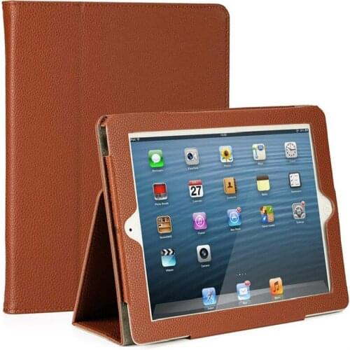 Folio Case for iPad 2 3 4 Corner Protection Premium PU Leather Smart Flip Cover Pencil Holder for iPad 2 3 4 Auto Sleep/Wake Up