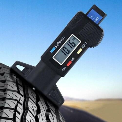 Digital Car Tyre Tire Tread Depth Gauge Meter Auto Tire Wear Detection Measuring Tool Caliper Thickness Gauges Monitoring System
