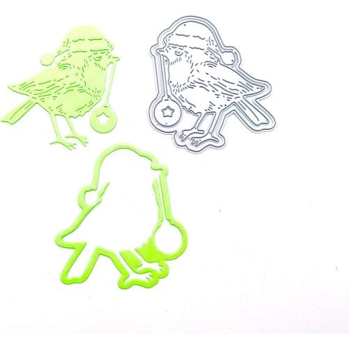 Julyarts Bird New Cut Die for 2021 Scrapbooking Dies Metal Die Cut Scrapbooking Stencil Die Cuts Card Making Decorative Craft