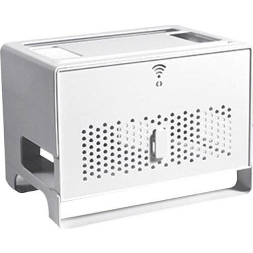 WIFI Router Storage Box Large Capacity Environmental Protective Cable Socket Extension Organizer Presents