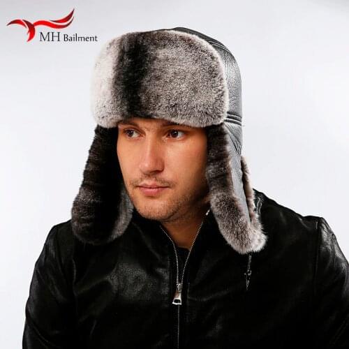 MH BAILMENT Men's Leather Hats