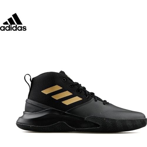 Original Adidas Own the game Men 'S Black Basketball Shoe FW4562