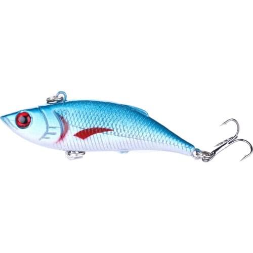1pcs 8cm 11.8g VIB Fishing Lures Bionic Hard Bait Vibration Crankbait Fish Bass Sink Lure
