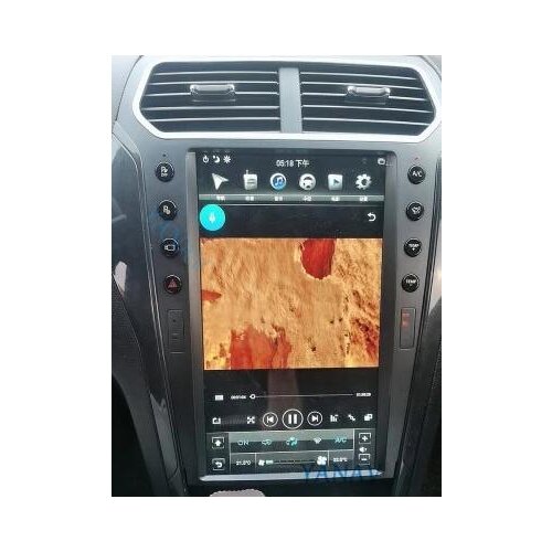 Tesla Vertical Car PX6 Android Stereo Auto GPS Navigation Radio For Ford Explorer 2011-2019 Multimedia MP3 Player Tape Recorder
