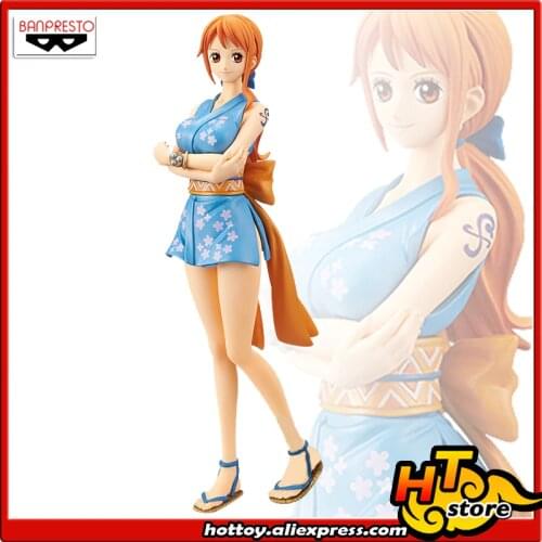 100% Original Banpresto DXF -THE GRANDLINE LADY- Wano Country vol.1Collection Figure - Nami From "ONE PIECE"