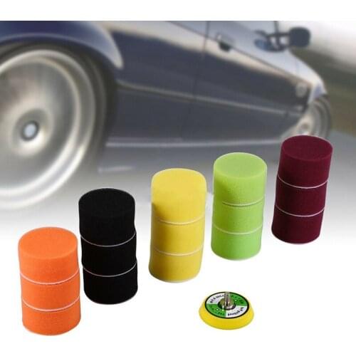 16Pcs Polishing Pads Replacement Flat Sponge Buffing Polisher Detailing
