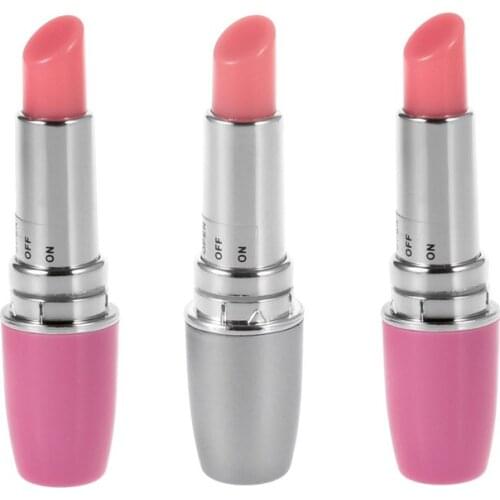 3Pcs/Lot Vibrating Lipsticks Sex Adult Discreet Mini Bullet Vibrator Toys for Women