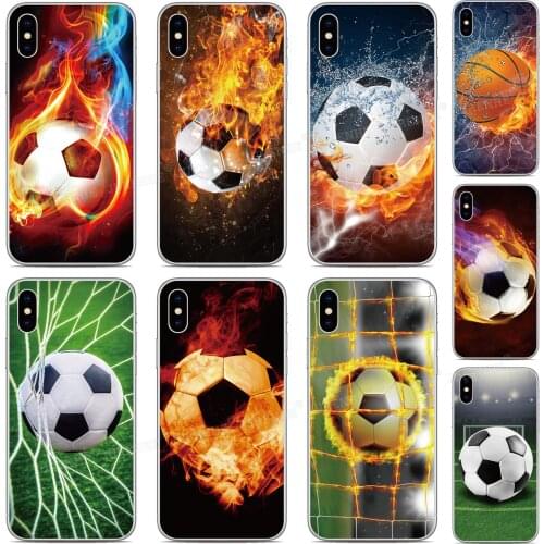 Football Soccer Silicone Cover For Umidigi Bison A7S A3X A3S F2 F1 Play X One Max A5 A3 A7 S3 S5 A9 Pro Power 3 Phone Case