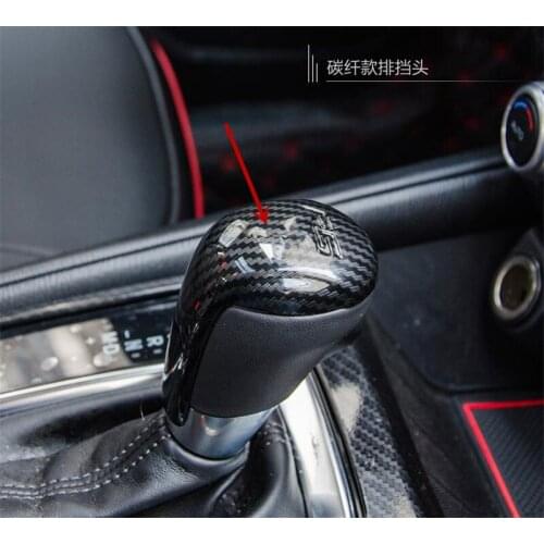 Car ABS interior gear head decorative cover for Mazda CX-5 cx5 2015- 2018 Second generation Car styling