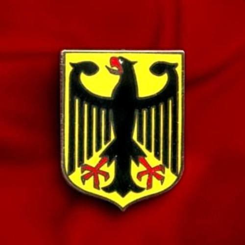 CHEAP GERMANY EAGLE COAT ARMS CREST GERMAN FLAG LAPEL PIN DEUTSCHLAND BUNDESADLER LOW PRICE CUSTOM EAGLE BADGES