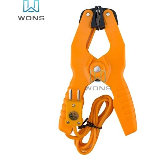 HT-05 Pipe Clamp thermometer clamp clip Temperature Measurement K type Thermocouple -40~200C K-type Probe