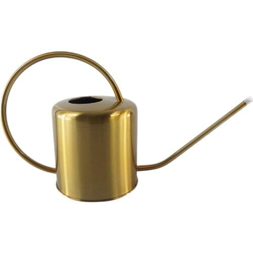 Long Spout Watering Can Spray Sprinkling Pot Stainless Watering Pot 1500ml