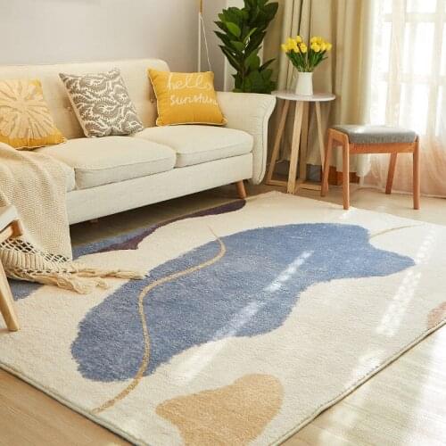 Living Room Ins Style Carpet Bedroom Girl Room Bedside Area Rug Modern Sofa Coffee Table Area Rug Anti-skid Nordic Floor Mat Rug