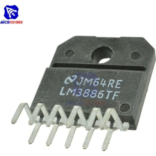 Diymore IC Chips LM3886TF LM3886 Amp Audio Power 68W AB TO220-11 Original Integrate Circuit