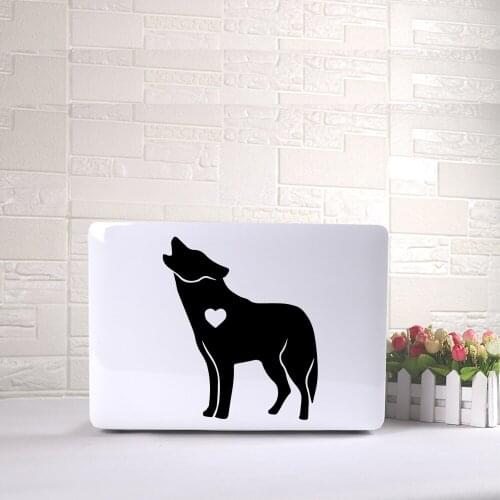 Hot Sale Wolf Laptop Sticker vinly for laptop Skin Decal