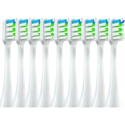 For Xiaomi SOOCAS X3 SOOCARE Electric Toothbrush Heads Replacement Tooth Brush Head Nozzles with Anti-dust Cap Vacuum Package