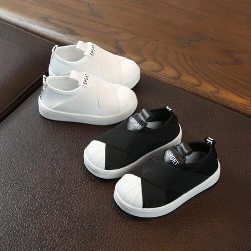 2021 Autumn New Childrens Casual Shoes Boys and Girls One-step Soft-soled Non-slip Baby Toddler Shoes Sneakers Hot Non-slip
