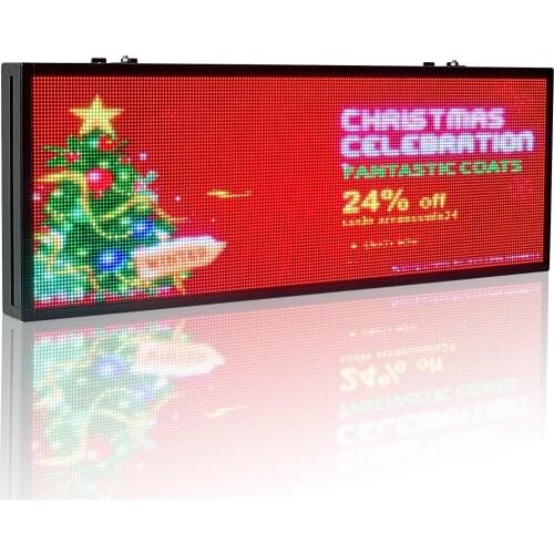 110CM HD Outdoor Led Display Full Color RGB LED Module P4 Panel Wireless Program Advertising Sign For Business Notice Billboard