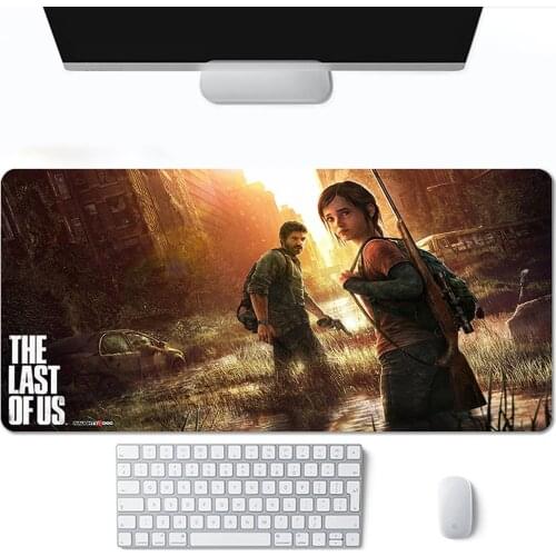 THE LAST OF US Mouse Mats Anime Pad Gamer Girl Extended Computer PC Cabinet Keyboard Custom Desk Mat Large Carpet Hot Xxl Gaming